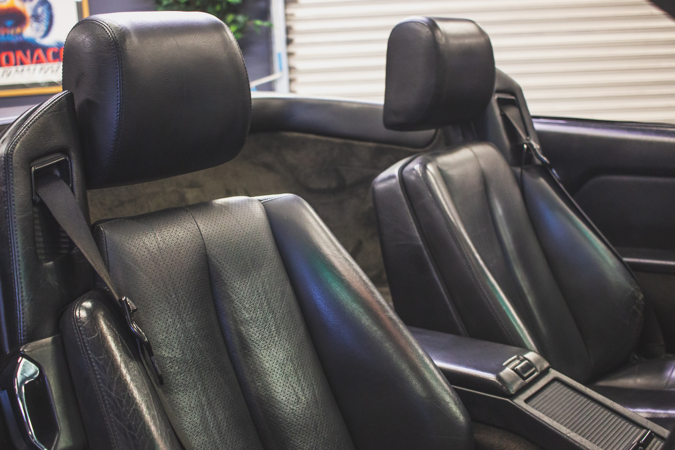 Mercedes sl cheap seats